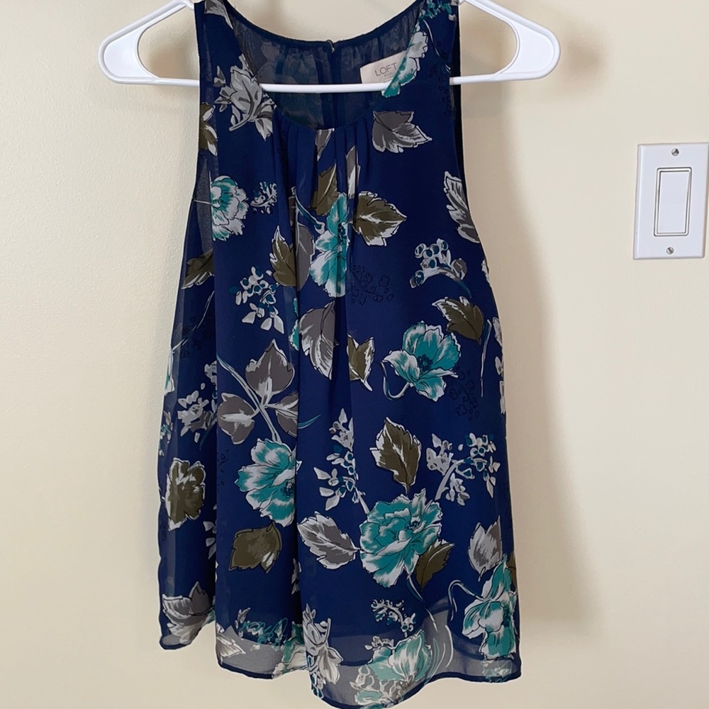 LOFT Outlet Sleeveless Blouse